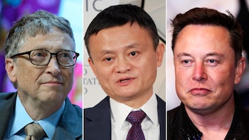Bill Gates, Jack Ma y