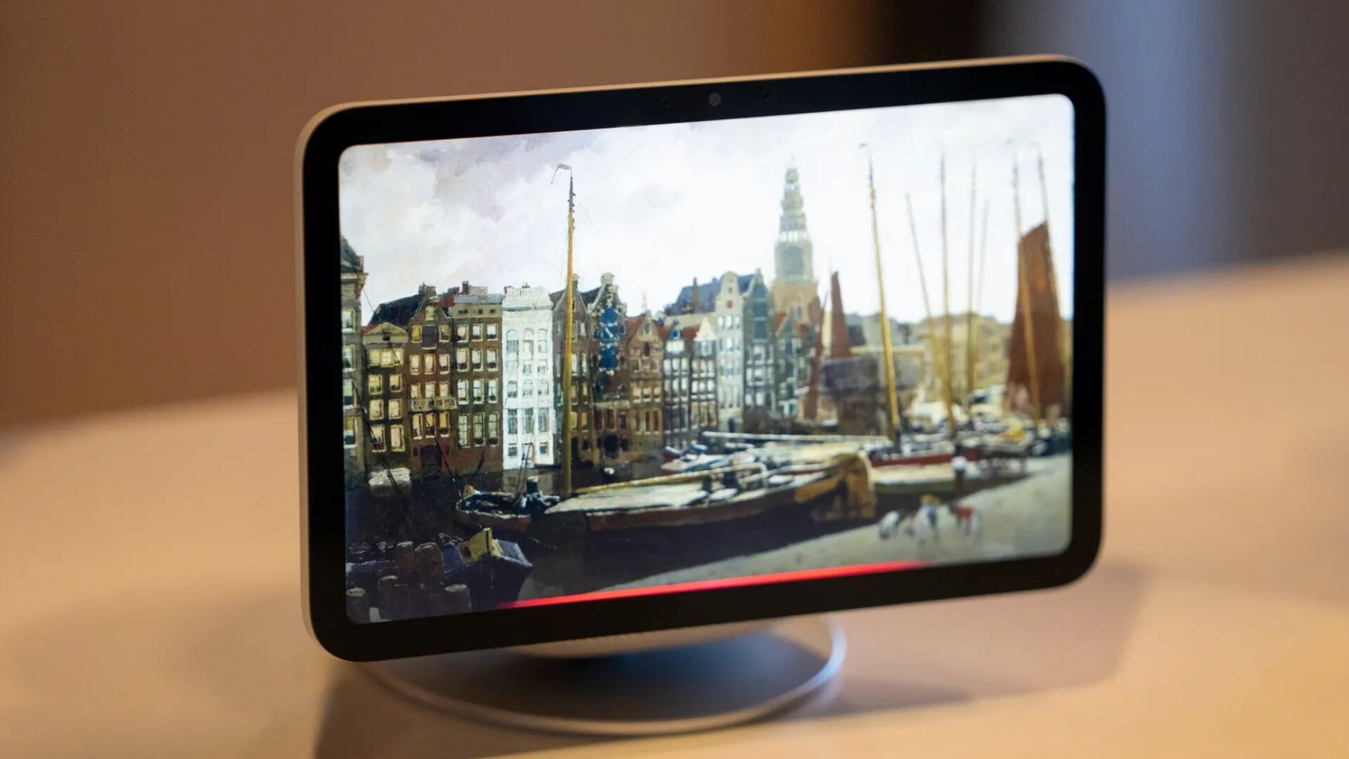 El dispositivo de Apple será similar al altavoz Echo Show de Amazon.(Photographer: M. Scott Brauer/Bloomberg)