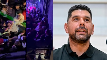 Nuevo escándalo de Néstor Ortigoza: cinco agentes de seguridad lo sacaron a la fuerza tras una pelea en un boliche