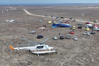 Un dron muestra el lugar