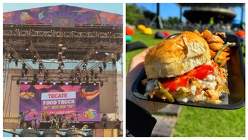 ¡Entre música y comida! Así