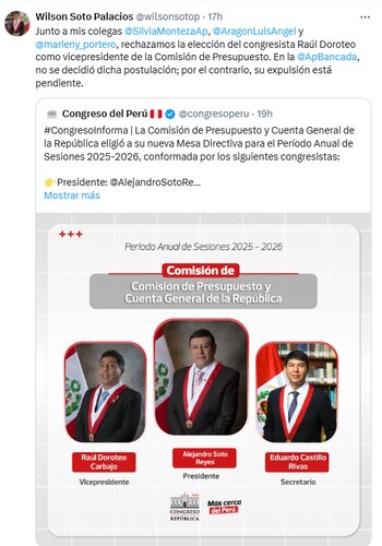 Willion Soto sobre Raúl Doroteo.