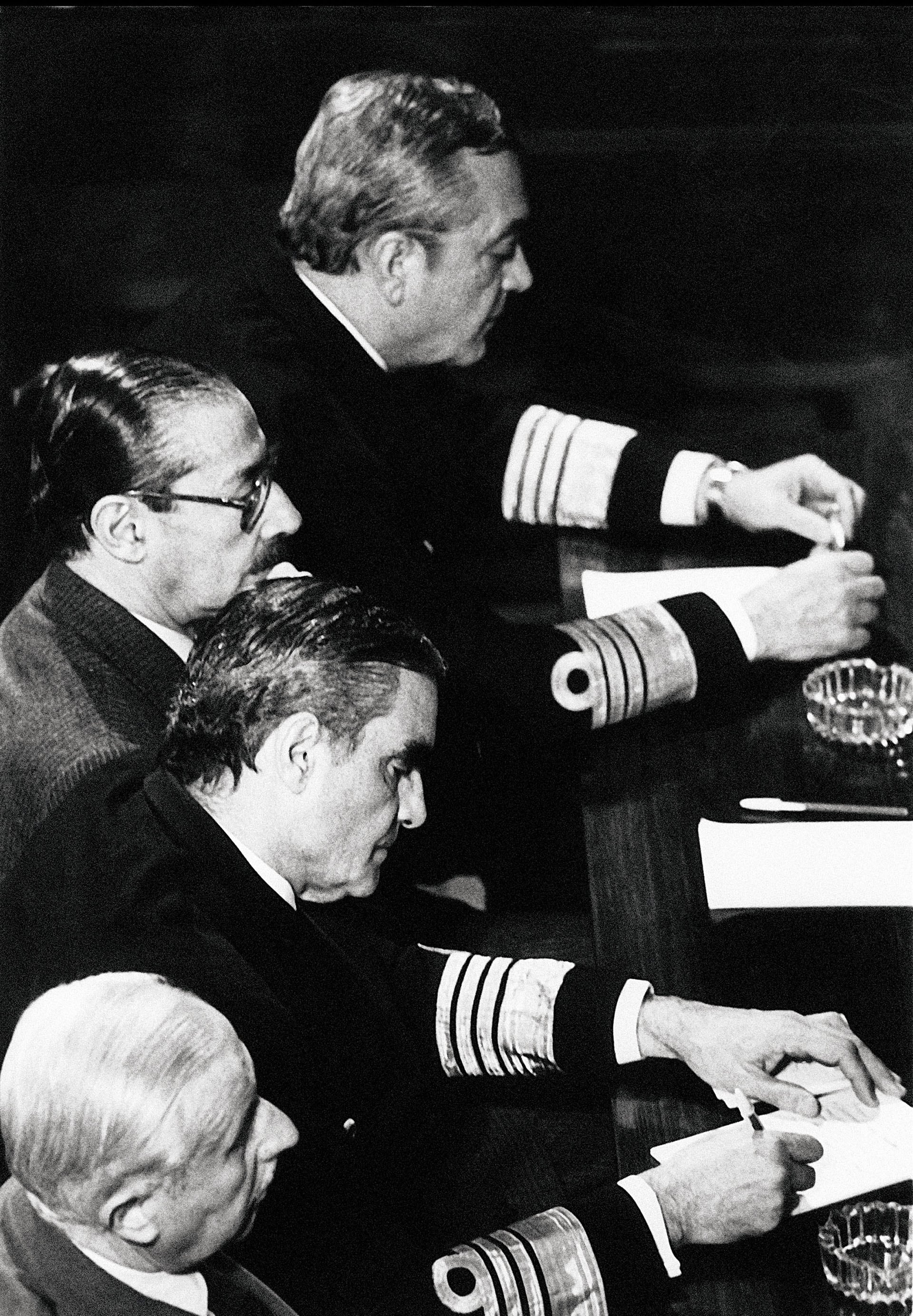 La Junta Militar, cuando enfrentó el juicio por las violaciones a los derechos humandos