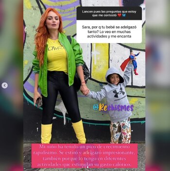 Sara Uribe reveló por qué