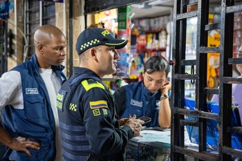 La Secretaría de Seguridad y Justicia despliega 3.300 efectivos de la Fuerza Pública para cubrir todo el territorio de Cali durante las elecciones - crédito Alcaldía de Cali