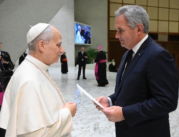 El canciller Pablo Quirno le