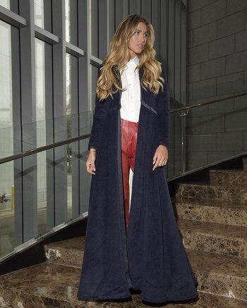 Alessia Rovegno lució un saco