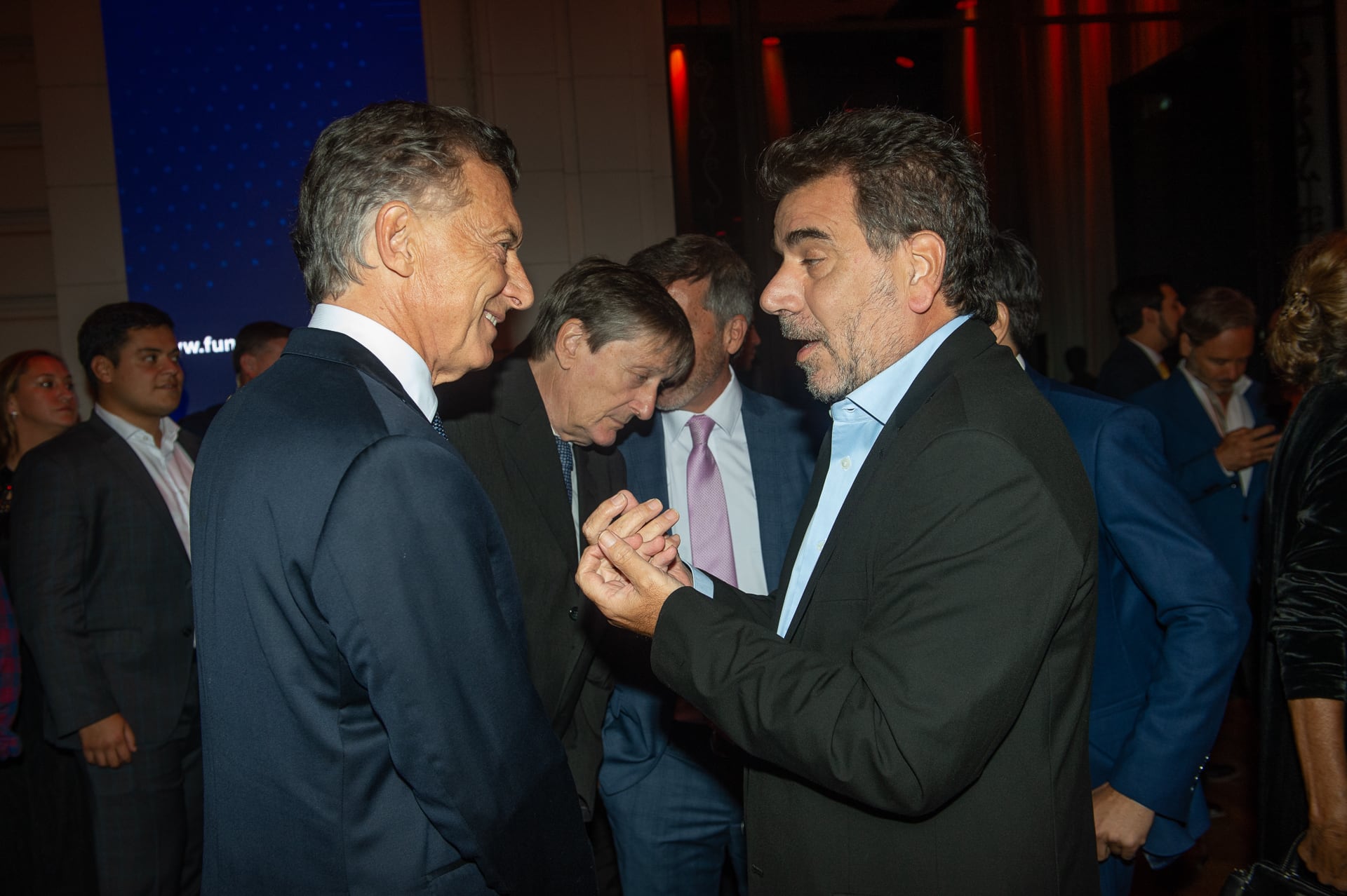 Mauricio Macri y Cristian Ritondo (Jaime Olivos)