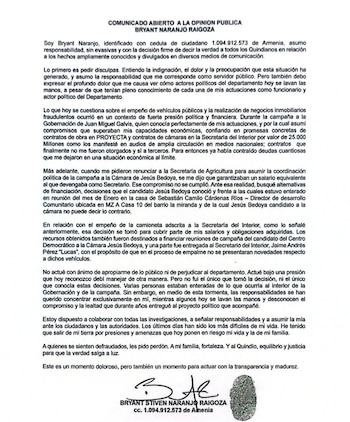 Las afirmaciones comprenden admisión de