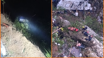 Fuerte accidente en vías de