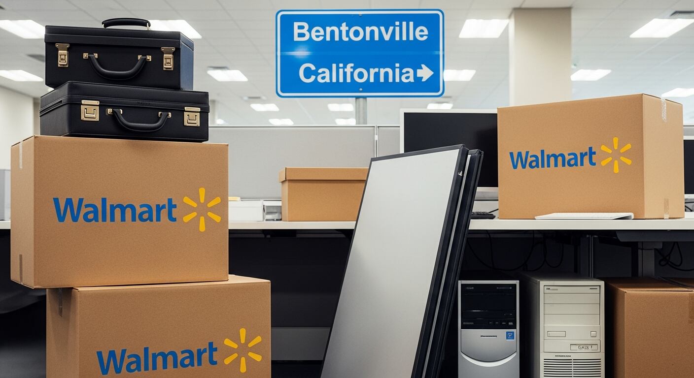 Bentonville y el norte de California se consolidan como centros clave para la centralización y la innovación digital en Walmart (Imagen Ilustrativa Infobae)