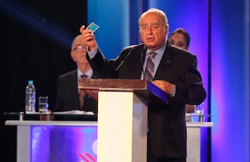 El primer ministro peruano Ántero