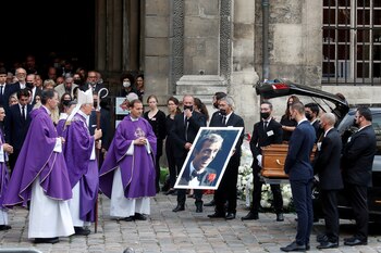 Los restos del actor francés