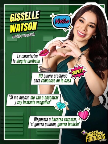 Gisselle Watson, empresaria y modelo