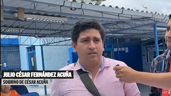Sobrino de César Acuña pasó