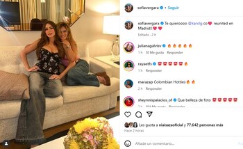 La actriz, por su parte,