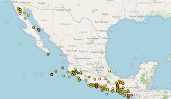 (Servicio Sismológico Nacional)