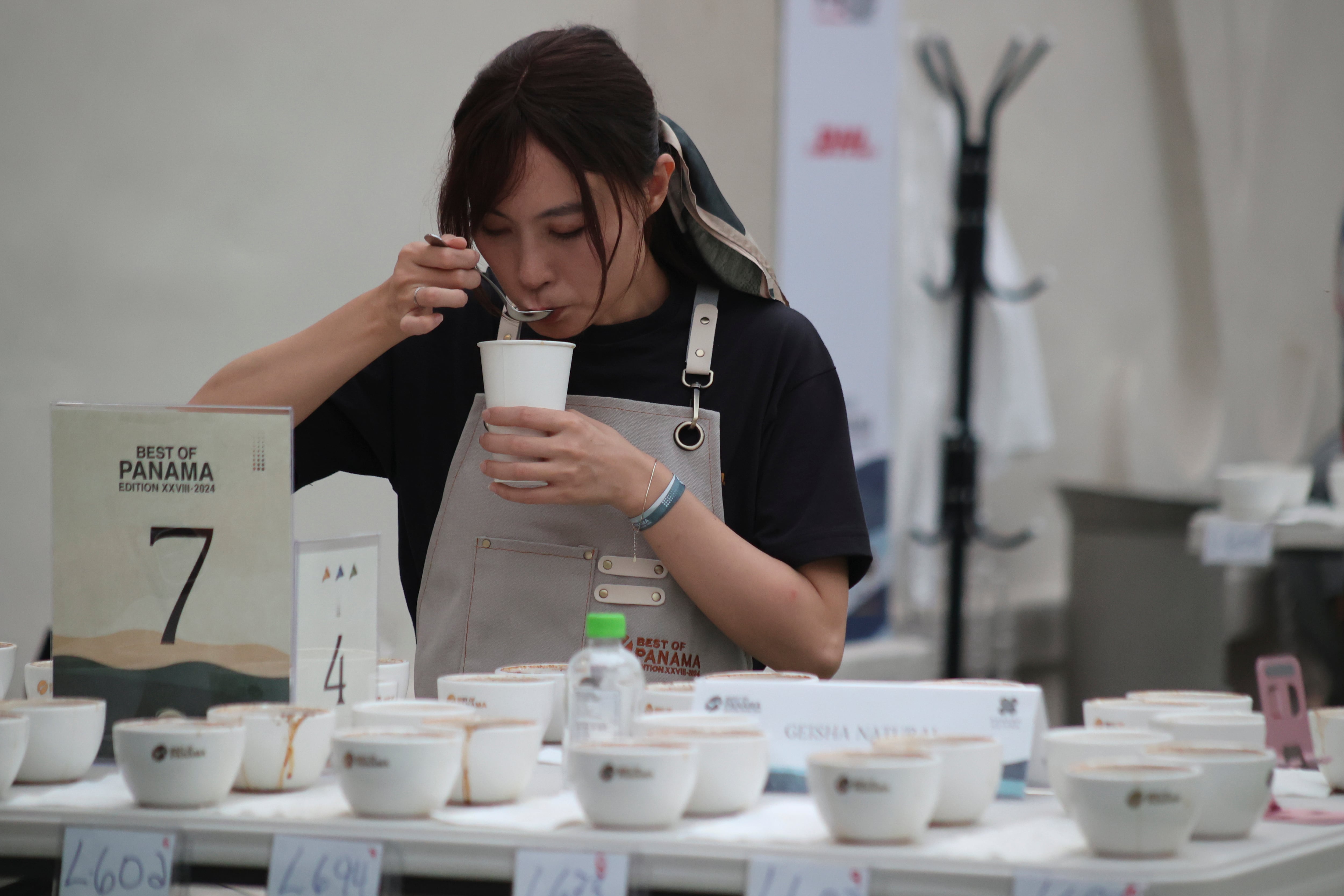 El Geisha panameño mantiene el prestigio internacional del país tras alcanzar en 2025 un precio récord de $30,204 por kilogramo. EFE/ Marcelino Rosario