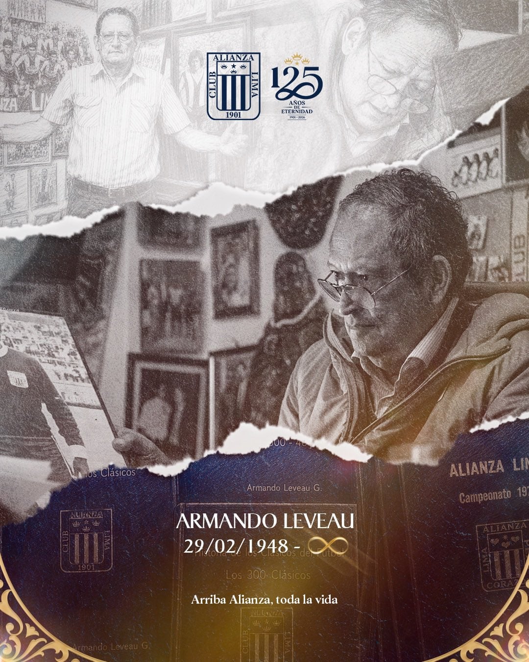 Homenaje a Armando Leveau