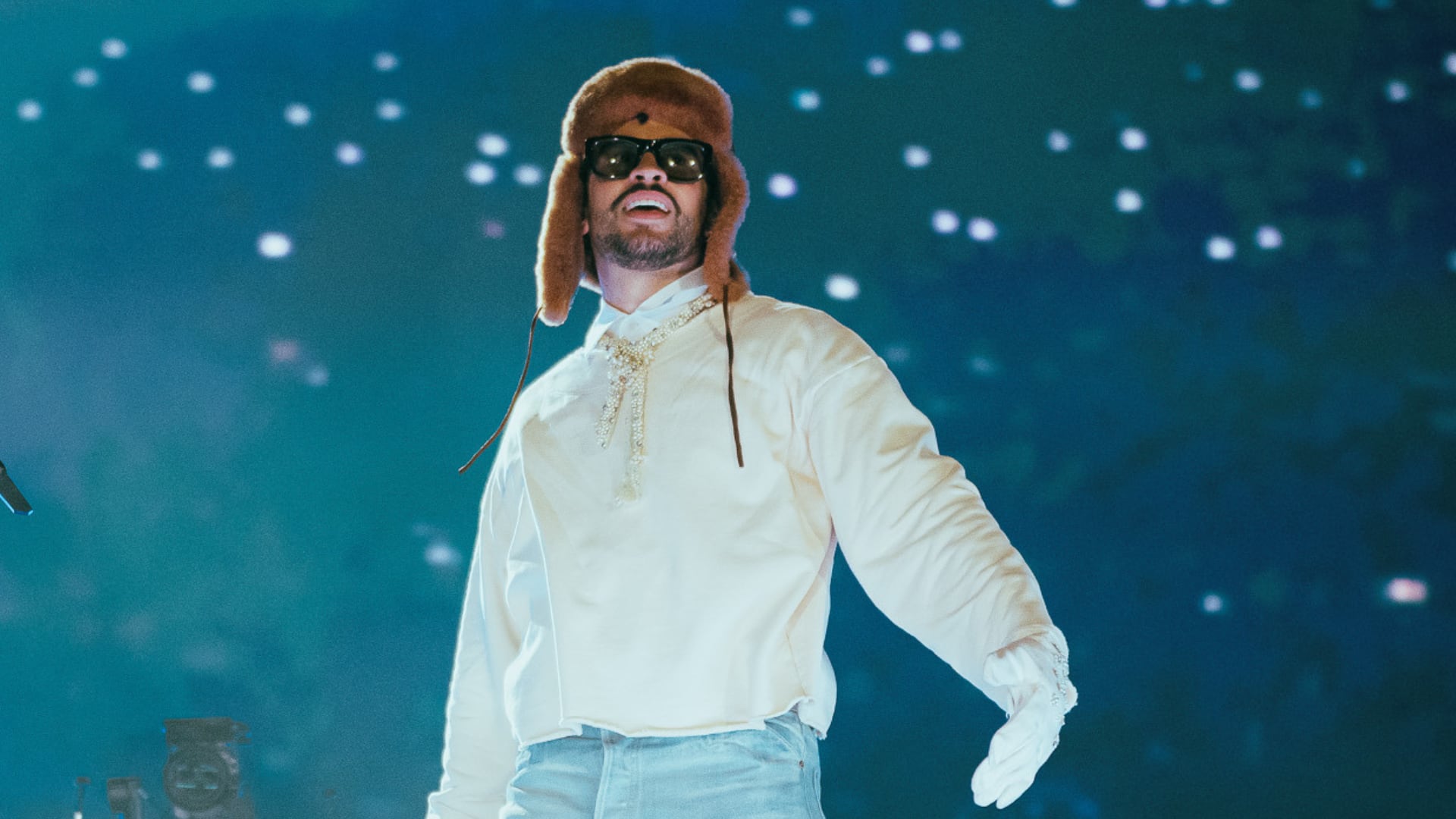 Bad Bunny impactó al público argentino junto a una serie de artistas sorpresa (Crédito: Dale Play)