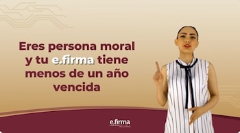 La renovación de la e.firma