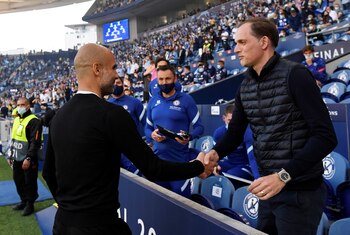 Thomas Tuchel (Francia) y Pep