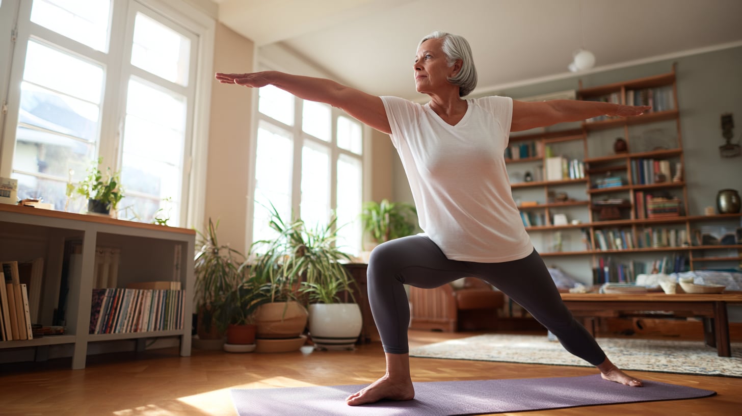 El yoga facilita la flexibilidad y la salud mental, siendo recomendado para combatir rigidez muscular, ansiedad y depresión en el Parkinson ( Imagen Ilustrativa Infobae)