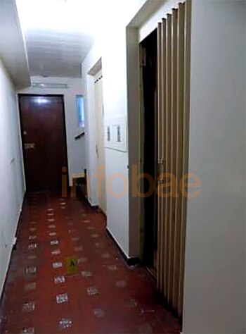 El pasillo de Constitución, entre