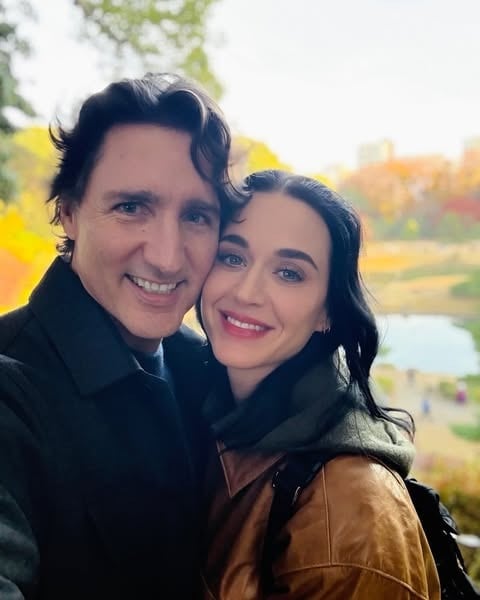 La foto con la que Katy Perry “oficializó” su romance con Justin Trudeau en Instagram (Instagram/Katy Perry)