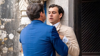 La reacción de Manuel al descubrir que Leocadia mató a Jana y no Cruz en 'La promesa' (RTVE).