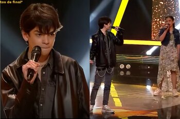 El adolescente olvidó la letra