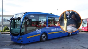 Discusión entre conductor del Sitp