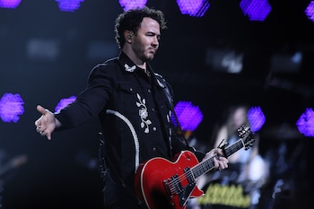 Kevin Jonas mostró su alegría