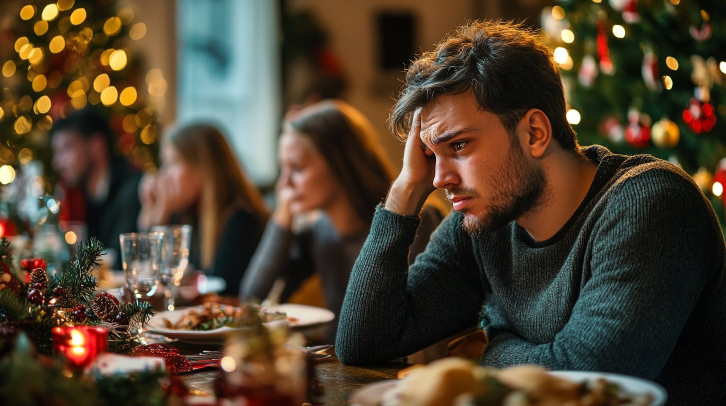 Especialistas advierten que la presión social por disfrutar la Navidad puede profundizar sentimientos de angustia, desazón y aislamiento emocional (Imagen Ilustrativa Infobae)