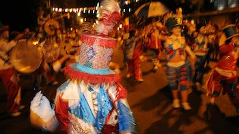 La murga "Los Mismos de