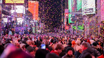 Año Nuevo 2025 en Times