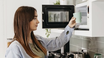 El microondas no calienta el