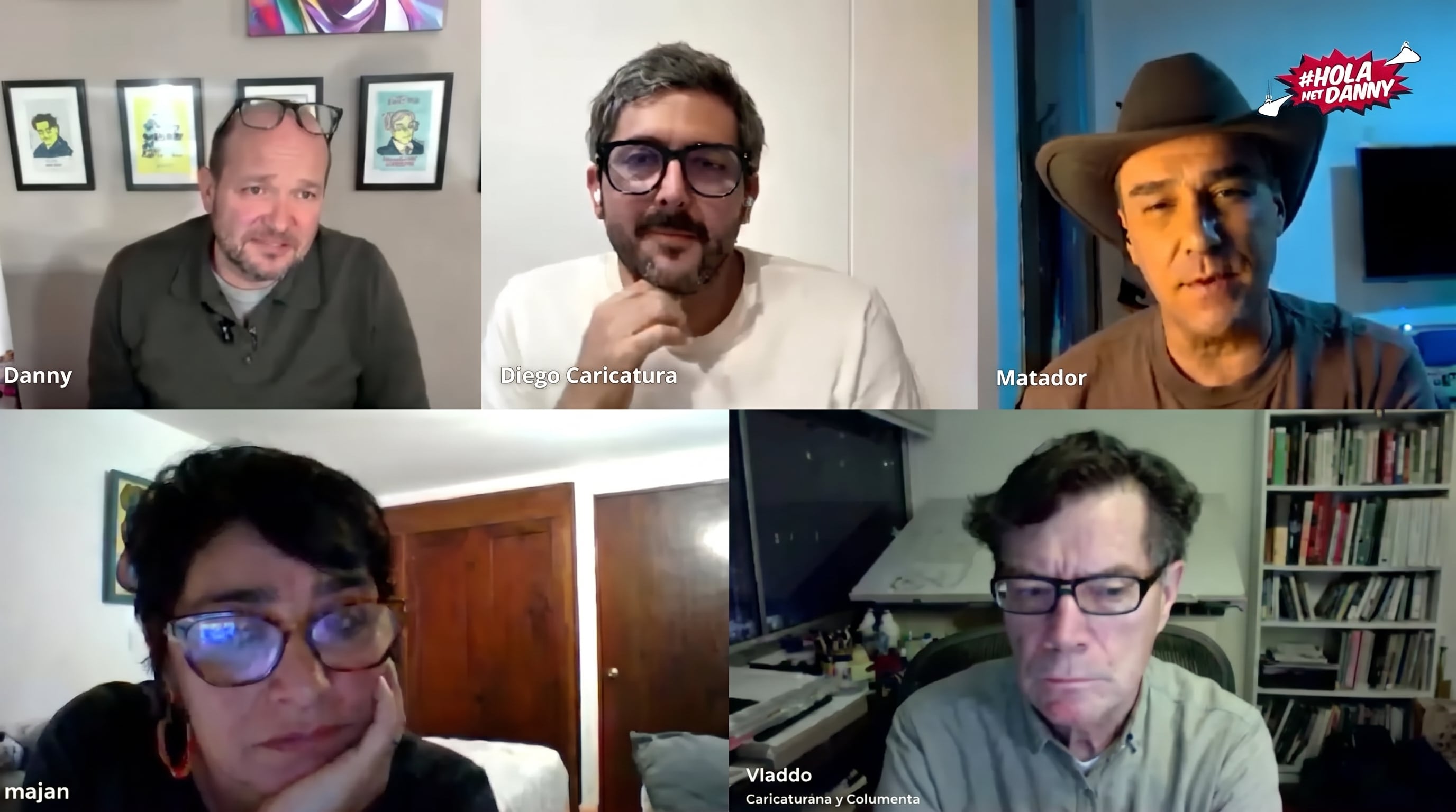 Vladdo y más caricaturistas cuestionaron las polémicas acusaciones de ‘Matador’ contra la primera dama Ana Lucía Pineda: “Exagerar, pero no inventar”