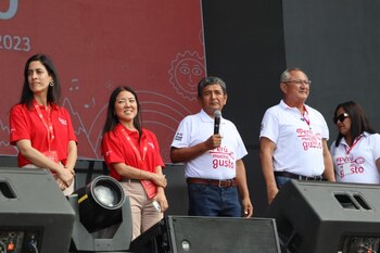 Inauguración de Perú mucho gusto,