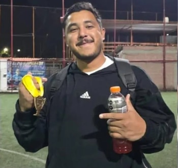 El jugador se desempeñaba como portero en su equipo.