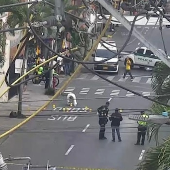 El capturado resultó herido por tres impactos de arma de fuego en medio de la reacción de las patrullas - crédito genteenvigado/IG