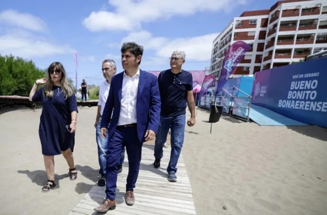 Kicillof volverá a mostrar agenda pública a partir de actividades en la Costa Atlántica