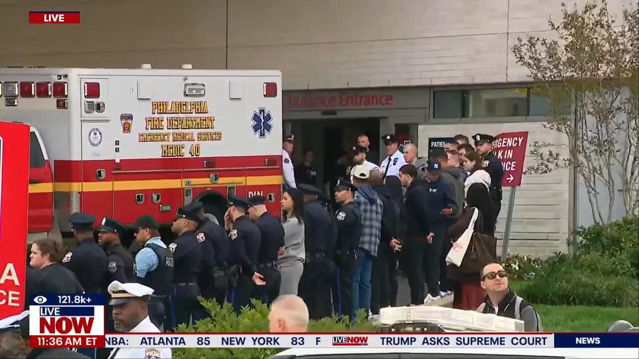 Un agente de policía murió y otro recibió 12 disparos en un tiroteo en Filadelfia