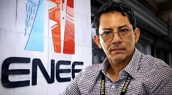 Miguel Aguilar sostiene que la ENEE debe comprar el combustible utilizado por determinadas plantas arrendadas. (FOTO: Diario Tiempo)