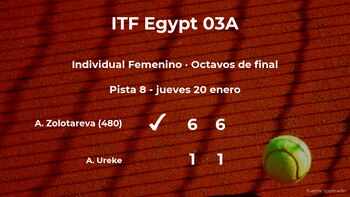 Anastasia Zolotareva consigue clasificarse para