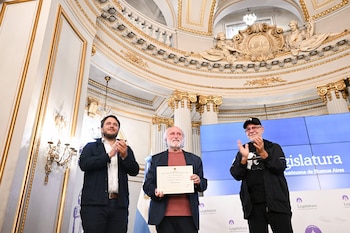 Daniel Grinbank destacado en la Legislatura CABA