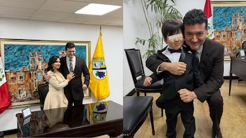 La boda civil de Christian