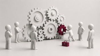 Durante años, la iniciativa podía marcar una diferencia para crecer. En el escenario que se está configurando, puede ser también una forma de sostener nuestra vigencia profesional (Ilustración: Movant Connection)