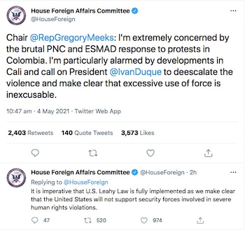 Trinos de House Foreign Affairs