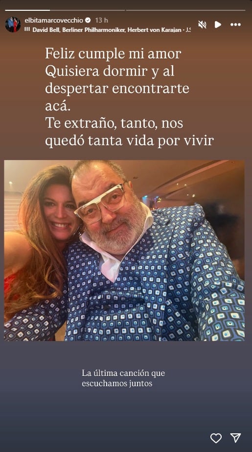 En el día que hubiese cumplido 65 años, la abogada compartió un emotivo mensaje (Instagram)